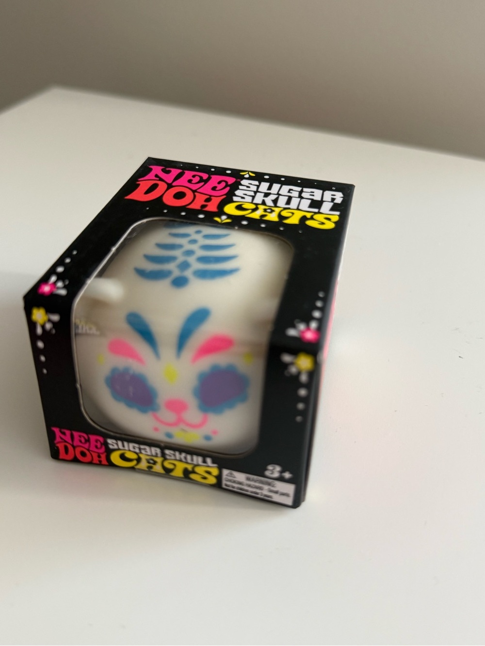 Glow in the Dark NEEDOH SUGAR SKULL COOL CATS BLUE AUTHENTIC
